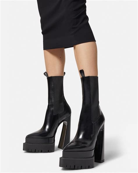 versace women boots|versace aevitas boots.